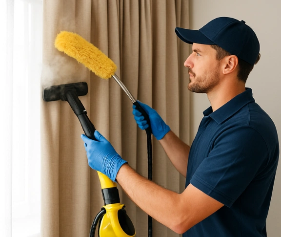 Trusted drapes cleaning technician Matty Curtain Cleaning yellingbo-vic QLD