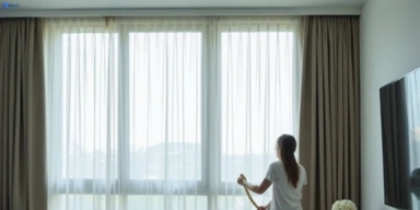Delicate sheer drape cleaning yellingbo-vic Matty Curtain Cleaning